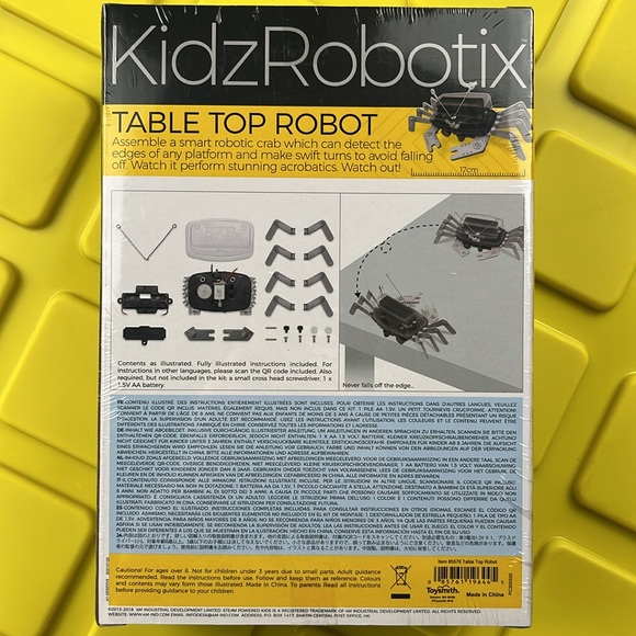 KidzRoboticx Table Top Robot Edge Detecting Crab - Picture 2 of 2
